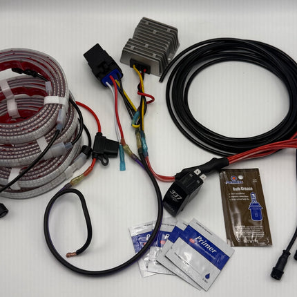 337 LEDs full portal light kit and included installation components